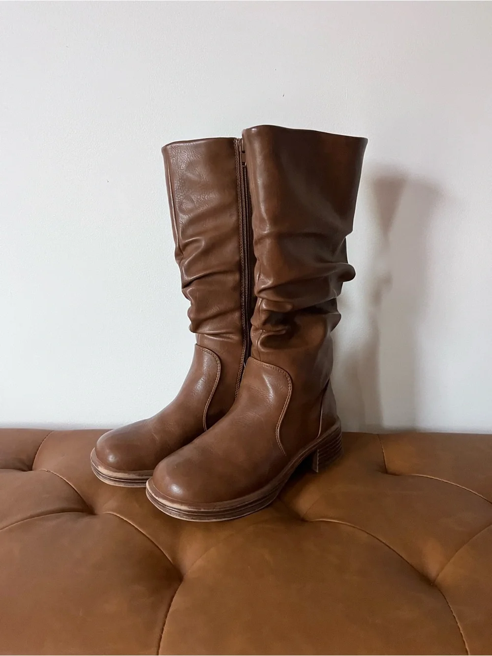 Girls Steve Madden Slouch Mid-Calf Boots